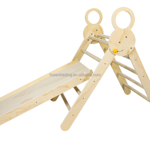 Tosen - Juguete de Madera para Niños, 3 en 1, Estructura de Escalada, Gimnasio para Niños de 2 a 13 Años - Product Image 6