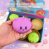 Jouets licorne moelleux en boîtes mystères pour cadeaux d'anniversaire, gamme de jouets sensoriels à montée lente en gros OEM/ODM