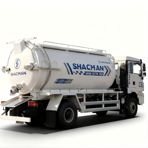 Camions d'aspiration des eaux usées de 6, 9 et 12 mètres cubes pour les zones résidentielles, les écoles, les usines et les élevages - Product Image 5