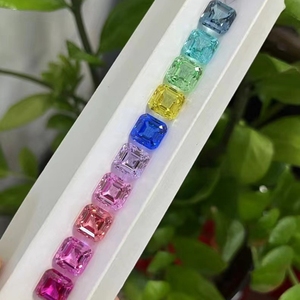 Phòng thí nghiệm phát triển Sapphire <span class=keywords><strong>Ruby</strong></span> Stones mỗi Carat giá Emerald cut <span class=keywords><strong>Royal</strong></span> Blue Sapphire Lab Grown Stones đối với trang sức làm - Product Image 6