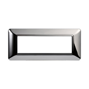 Patix compatibile piastra in plastica a 6 Slot lucida cromata per componenti elettronici serie solare - Product Image 2