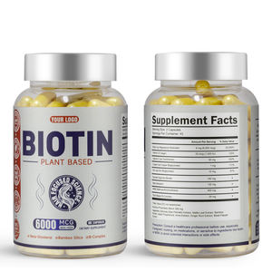 Cápsulas de Biotina de Alta Qualidade com MSM para Vitalidade Natural e Bem-Estar Diário Equilibrado 90 Contagens - Product Image 4