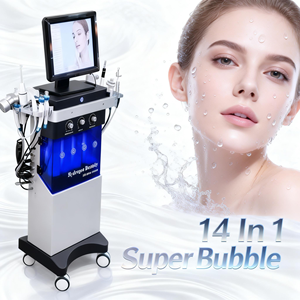 2026 14 in 1 Oxygen Bubble Face Lifting Diamond Microdermabrasion Wrinkle Removal Skin Tightening Facial Cleansing Beauty Device - Product Image 1