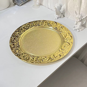 จานรองอาหารที่ใช้ตกแต่งโต๊ะอาหารใน<span class=keywords><strong>โรงแรม</strong></span> งานเลี้ยง งานแต่งงาน และงานพิเศษอื่นๆ - Product Image 4