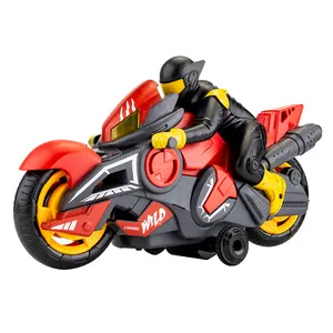 Yüksek kaliteli çocuklar için elektrikli motosiklet oyuncak Rc Model küçük uzaktan kumanda araba ABS plastik işıkları ile