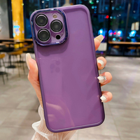 2026 Hot Sale Transparante Simpele Schattige Telefoonhoes voor iPhone 17 16 15 Pro Max met Camerabescherming