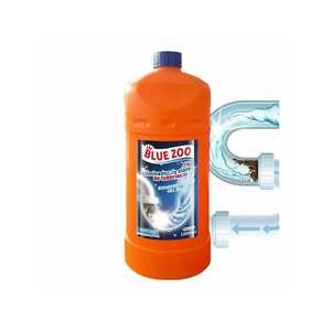 Déboucheur de canalisations Blue Zoo, liquide 1000 ml, puissant nettoyant pour canalisations - Product Image 1