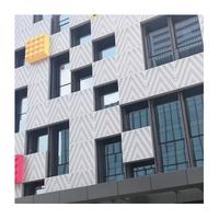Revêtement extérieur perforé ignifuge 5 mm 6 mm Alucobond Perforé Matériaux de finition de bâtiment Panneau ACP