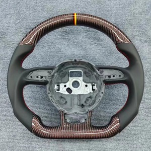Carbon-Lenkrad für Audi TT R8 TTRS TTS 4S <span class=keywords><strong>MK2</strong></span> A6 S6 RS6 A7 S7 RS7 A8 S8 D4 A3 S3 Maßgefertigtes Rennlenkrad - Product Image 5