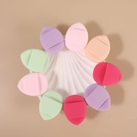 Éponge à coussin d'air, sèche et humide, double usage, anti-cernes, blush haute brillance, douce pour la peau, non lavable, gouttes d'eau, poudre pour le pouce