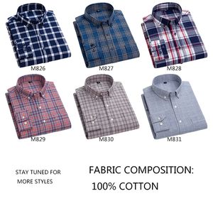 <span class=keywords><strong>2022</strong></span> printemps automne <span class=keywords><strong>chemise</strong></span> à carreaux hommes à rayures 100% coton <span class=keywords><strong>chemise</strong></span> nouvelle <span class=keywords><strong>chemise</strong></span> masculine décontractée à manches longues - Product Image 2