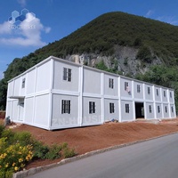 Maison mobile modulaire de 20 pieds, hôpital, dortoir, travail, hôtel, bureau, boutique, hôtel, salle de bains, maison préfabriquée en conteneur