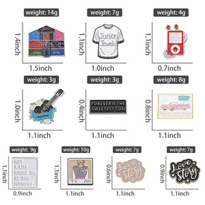 Broche creativo de <span class=keywords><strong>Taylor</strong></span> Singer, Pin de esmalte suave, artesanía de Metal, insignia de álbum de música <span class=keywords><strong>Swift</strong></span>, Pin de solapa y regalo de joyería de moda para fanáticos - Product Image 6