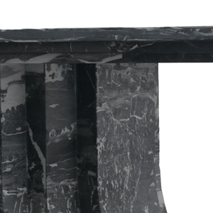 Nhà hàng tùy chỉnh hiện đại bàn ăn bằng đá cẩm thạch màu đen - Product Image 6