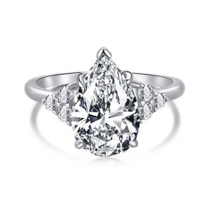 Dylam <b>Ring</b> Couples <b>Set</b> for Females Big Luxury Expensive <b>Silver</b> Wedding <b>Rings</b> Couple Price <b>Silver</b> Wedding <b>Rings</b> - Product Image 1