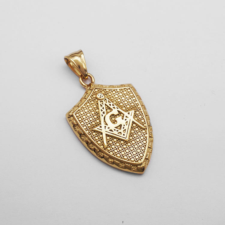 จี้เดี่ยวสีทองไม่มีโซ่