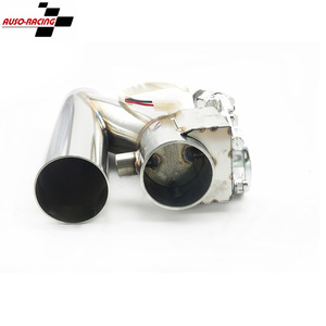 Tuyau d'échappement en Y Auso-Racing 2-en-1 à double soupape avec télécommande variable pour mise à niveau et modification - Product Image 1