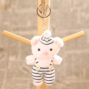 Adorable Peluche <span class=keywords><strong>de</strong></span> <span class=keywords><strong>Cerdito</strong></span> con Estampado Floral, Muñeco <span class=keywords><strong>de</strong></span> Peluche, Colgante para Bolso, Llavero, Marioneta <span class=keywords><strong>de</strong></span> Trapo, 11cm - Product Image 3