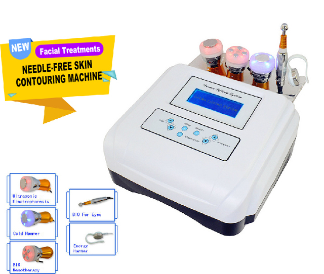 2026 New Multifunctional Electroporation Skin Care Beauty Machine for Face Lifting Anti Aging 5 Probes