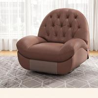 Ce canapé est un fauteuil pivotant inclinable multifonctionnel adapté aux salons et aux chambres à coucher