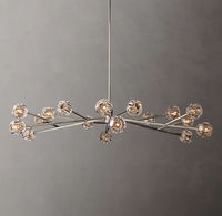 Lustre américain personnalisé nordique moderne de luxe grande Villa hall d'hôtel salon grand lustre de maison