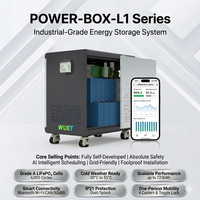 Batería de Almacenamiento Doméstico Híbrida de 48V LiFePO4 Easy Mobility Split 942Ah 48kWh con BMS y Ruedas Universales