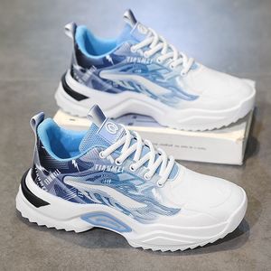 Zapatillas Casuales Juveniles para Primavera y Otoño, Parte Superior de Malla Transpirable, Cierre <span class=keywords><strong>con</strong></span> Cordones, Estilo Deportivo y Casual, Entresuela de EVA - Product Image 1