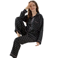 2025 New Fashion Zweiteiliges Set Pyjama und Nachthemd für Sommer-Damen-Nachtwäsche