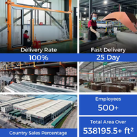 WANJIA puertas de vidrio de patio comercial de rendimiento Superior puertas correderas de elevación de aluminio puertas correderas de patio de vidrio inteligente
