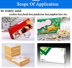 Caja de embalaje 1 trabajador pequeña comida Chocolate caja de dulces caja de papel para galletas dos lados sellado máquina de sellado de pegado en caliente - Product Image 6