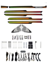 Kit d'éclairage d'ambiance LED dynamique pour l'intérieur de voiture, style 2026, pour Volkswagen Passat B8 2017-2023 2018/2019/2020/2021/2022 VW B8