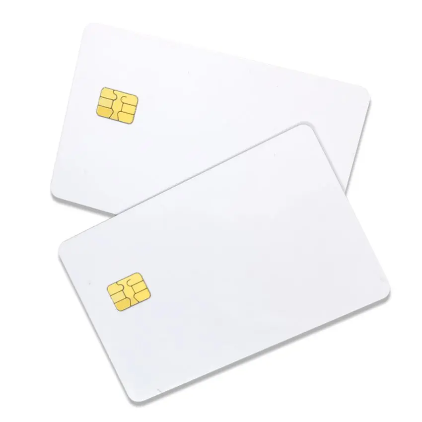 SLE4428 SLE5528 빈 흰색 칩 카드 ISO7816 1K 바이트 스마트 연락처 IC PVC 카드
