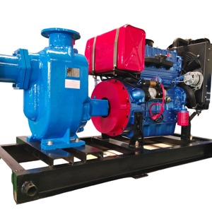 ปั๊มน้ำเครื่องยนต์ดีเซล75HP 10HP ชลประทานการเกษตรปั๊มน้ำแบบ priming ด้วยตนเอง - Product Image 5