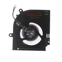 Kipas Pendingin CPU GPU untuk MSI Stealth 15M 2021 A11 A11SEK A11UEK A11SDK BS5405HS-U4W BS5405HS-U4X Notebook PC Fan Cooler Radiator