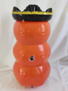 2025 nouvelle conception de citrouille en PVC gonflable pour la décoration du festival d'Halloween - Product Image 4