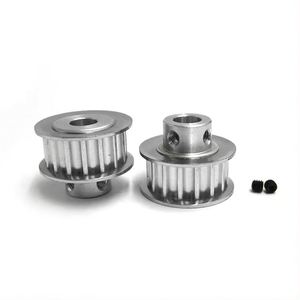 Polea de sincronización de aluminio EBM de 10 mm OEM 18 3M 09 con tornillo - Product Image 4