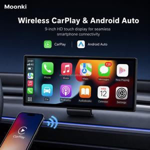 หน้าจอแสดงผลแบบสัมผัสขนาด 9 นิ้ว รุ่น F9 สำหรับรถยนต์ Model 3 และ Y Highland Juniper รองรับ Wireless CarPlay, Android Auto และระบบปฏิบัติการ Linux หน้าจอ IPS - Product Image 4