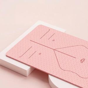 Tapete de Yoga Ecológico de Doble Capa TPE, Antideslizante, 6mm/8mm, para Ejercicio y Fitness, con Impresión de Logotipo Personalizado, Venta Directa de Fábrica - Product Image 5