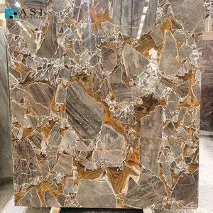 Dalles <span class=keywords><strong>de</strong></span> marbre naturel poli Golden Years pour les panneaux muraux et la décoration <span class=keywords><strong>de</strong></span> sols intérieurs <span class=keywords><strong>de</strong></span> villas et d'hôtels - Product Image 5