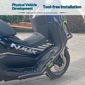 Convient pour Yamaha NMAX 155, pare-chocs <span class=keywords><strong>Mysterio</strong></span> 150, porte-bagages arrière, coussins de siège, étagères de modification, protections de silencieux - Product Image 3