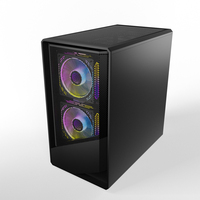 AntarcChill OEM Gaming Computer Case Micro ATX PC Case White Case & Towers Server Chassis Cabinet Pc With Tempered Glass