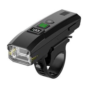 Lampe de vélo numérique à LED 10W, alimentée par batterie, pour la conduite nocturne sur VTT et vélo de route - Product Image 1