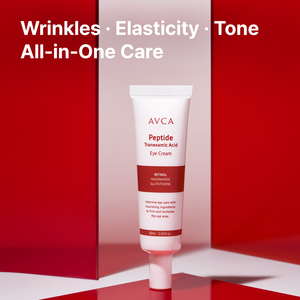 Crème pour les yeux AVCA à l'acide tranexamique et aux peptides coréens 30 ml Anti-rides Raffermissante Hydratante Légère Absorption rapide Crème pour les yeux douce - Product Image 2