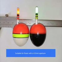 Bâton lumineux de pêche nocturne en plastique 2026 en gros avec batterie LED, accessoire flottant lumineux Starlight