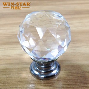 Foshan <strong>Crystal</strong> Rhinestone Furniture <strong>Cabinet</strong> Zinc Material Drawer Handle and <strong>Knobs</strong> - Product Image 2