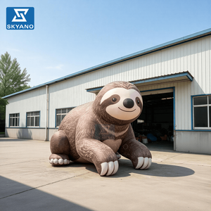 Escultura Inflable Gigante de Perezoso, Modelo de Arte Inflable de Perezoso Utilizado para Decoración en Actividades de Zoológico - Product Image 3