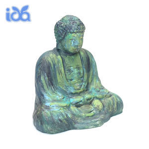 IOTA Mini Kamakura Bouddha, <span class=keywords><strong>figurine</strong></span> artisanale en résine peinte à la main, modèle de sculpture d'autel bouddhiste - Product Image 3