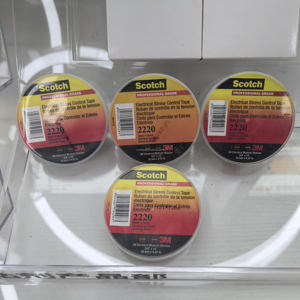 Ruban adhésif simple face en vinyle mastic protégé contre les intempéries contrôle du stress <span class=keywords><strong>électrique</strong></span> <span class=keywords><strong>Scotch</strong></span> isolation ruban gris 3M 2220 - Product Image 2