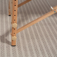 Lit de massage chiropratique réglable durable et léger à 2 sections Table de massage facial en bois à vendre