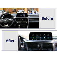 Pantalla Grande de 12.3 Pulgadas, 4+64G, Android 11, 8 Núcleos, GPS para Reproductor de Radio con Pantalla Dividida para Lexus GS S8k 2012-2019